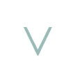 A light teal “V” overlaps a white “M” within a thin white circle on a light gray background, evoking the clean precision often found in pet food operations.